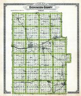 Outline Map, Dickinson County 1921